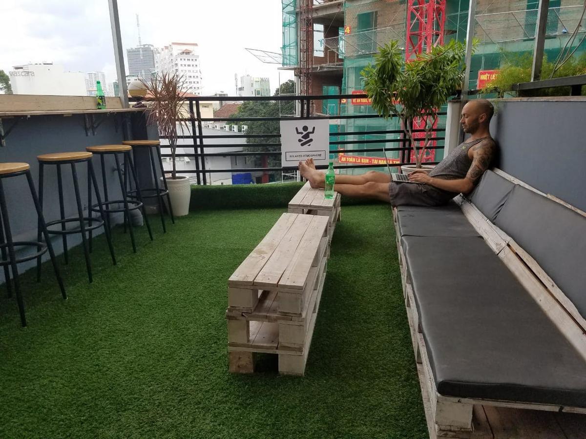 Saigon Hub Hostel Хошимин Экстерьер фото