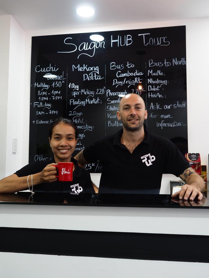 Saigon Hub Hostel Хошимин Экстерьер фото